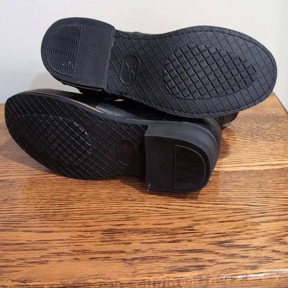 XElement Mens Black Leather Ankle Boots Size 10.5 - Picture 12 of 12